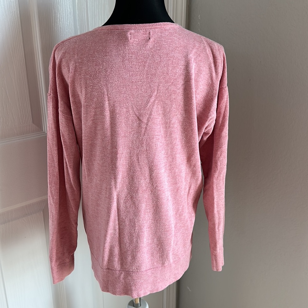 Polo Ralph Lauren mauve tunic style sweater - Picture 4 of 8